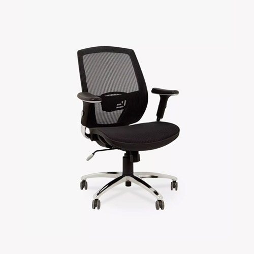 Chaise de bureau noire